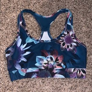 Flower sports bra